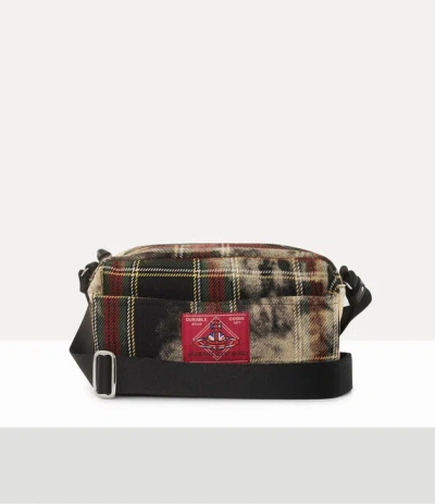 Vivienne Westwood Jude E/w Crossbody Bleached Tartan Chelsea-