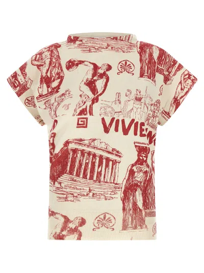 Vivienne Westwood Justine Blouse In Red