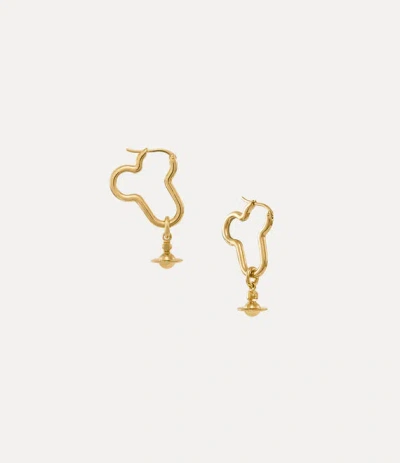 Vivienne Westwood Karla Earrings Gold Silver Women