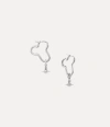 Vivienne Westwood Karla Earrings Silver Women In Silver