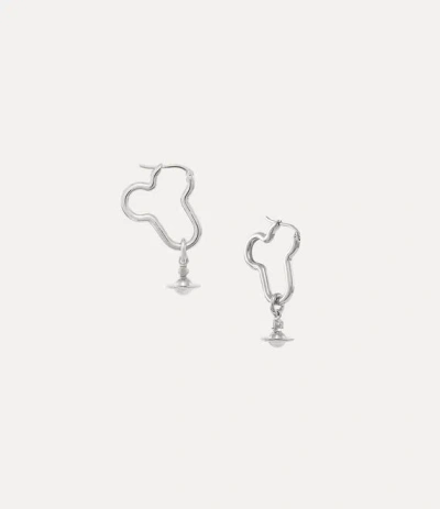 Vivienne Westwood Karla Earrings Silver Women