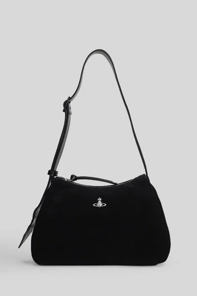 Vivienne Westwood Kate Shoulder Shoulder Bag In Black