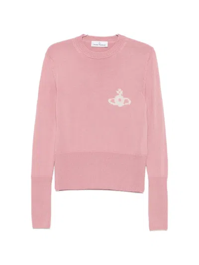 Vivienne Westwood Katie Sweater In Pink