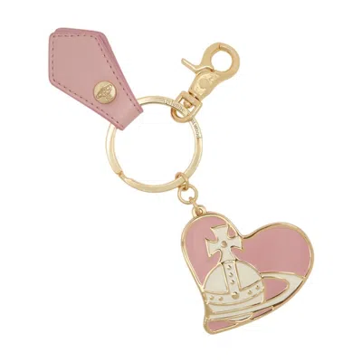 Vivienne Westwood Key Case In Pink