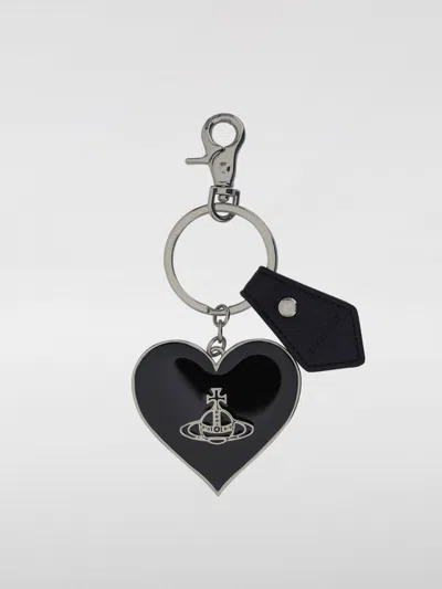 VIVIENNE WESTWOOD KEY CHAIN VIVIENNE WESTWOOD WOMAN COLOR BLACK,G01380002
