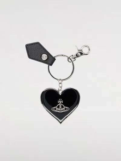 Vivienne Westwood Key Chain  Woman Colour Black In Schwarz
