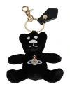 Vivienne Westwood Key Ring Black Size - Cotton