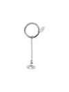 Vivienne Westwood Silver Hanging Orb Keychain
