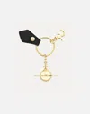 Vivienne Westwood 3d Orb Keychain In Black