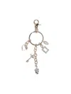 Vivienne Westwood Rhinestone Keyring In Gold