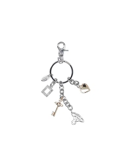 Vivienne Westwood Keychains In Metallic