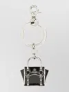Vivienne Westwood Keyring Bag Charm Silver-tone Hardware