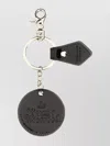 Vivienne Westwood Keyring With Embossed Design And Metal Ring