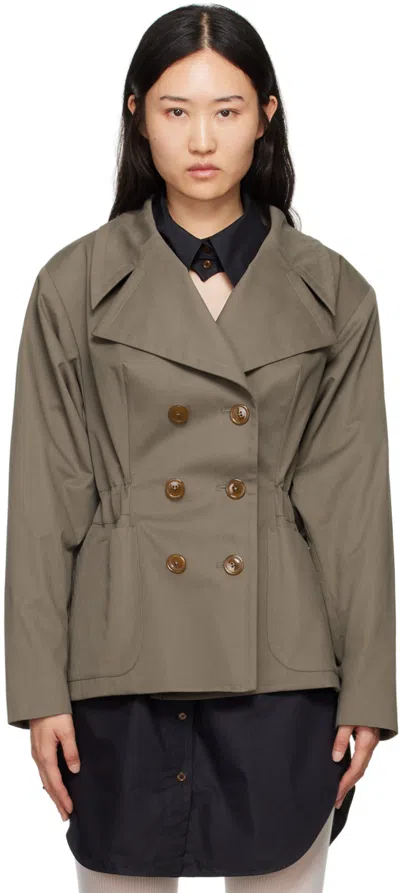 Vivienne Westwood Khaki Ella Blazer In D409 Khaki