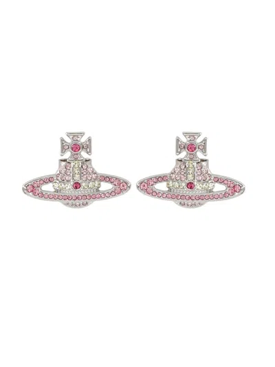 Vivienne Westwood "kika" Earrings In Gray