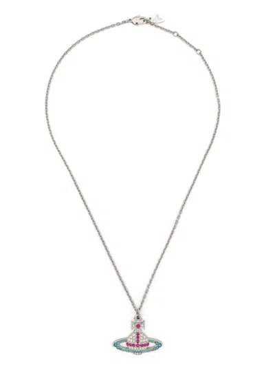 Vivienne Westwood Kika Pendant Necklace In 银色