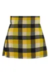 Vivienne Westwood High-waisted Pleated Kilt Style Skirt In Yellow