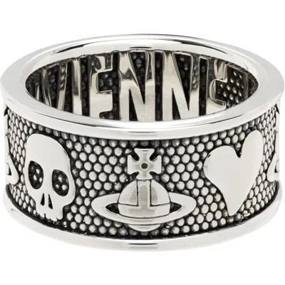 Vivienne Westwood Kingston Ring In Silver