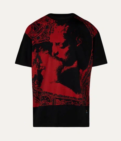 Vivienne Westwood Kiss Oversized T-shirt In Black