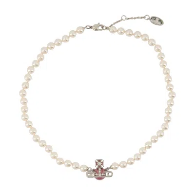 VIVIENNE WESTWOOD VIVIENNE WESTWOOD KITTY PEARL NECKLACE