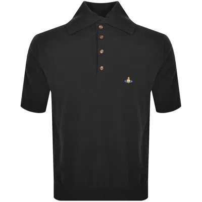 Vivienne Westwood Knit Polo Black