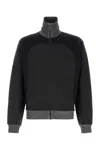 Vivienne Westwood Cotton Blend Cardigan High Collar In Black