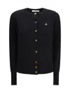 Vivienne Westwood Black Bea Cardigan In Black