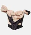 Vivienne Westwood Knot Detailed Zipped Top In Beige