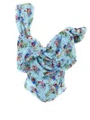 Vivienne Westwood 'floral Lace Corset' Top In Multicolor