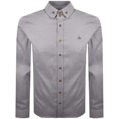 Vivienne Westwood Krall Long Sleeved Shirt Blue