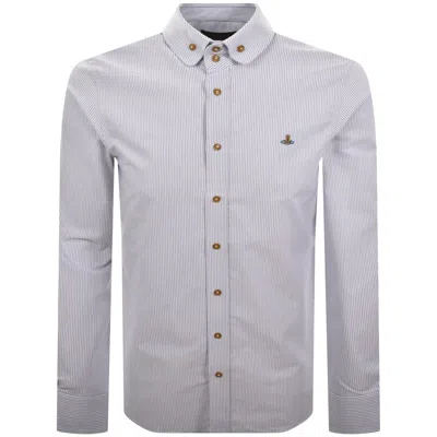 Vivienne Westwood Krall Long Sleeved Shirt Blue