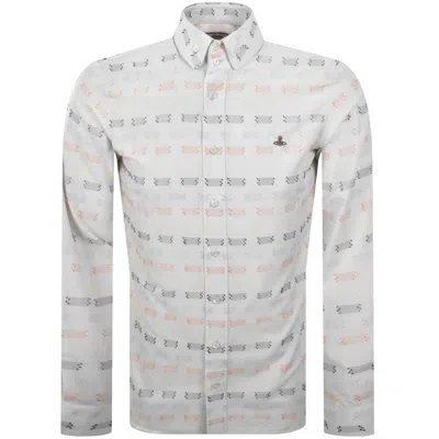 Vivienne Westwood Krall Long Sleeved Shirt White