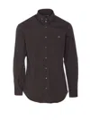 Vivienne Westwood Striped Shirt With Button-down Collar And Cuffs