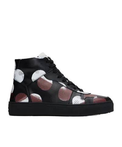 VIVIENNE WESTWOOD LACE-UP HIGH-TOP SNEAKERS