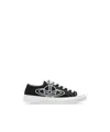 Vivienne Westwood Low-top Sneakers With Bold Logo Graphic In Black