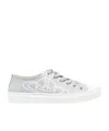 Vivienne Westwood Laced Canvas Shoes In White
