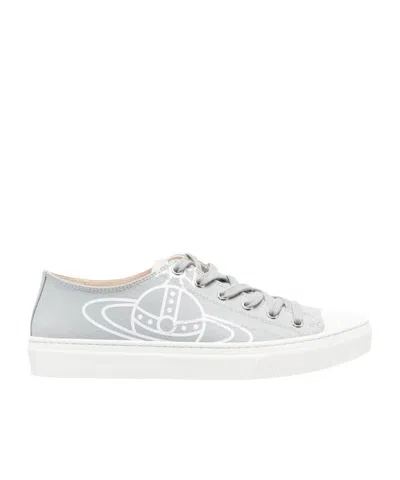 Vivienne Westwood Laced Canvas Shoes In P406