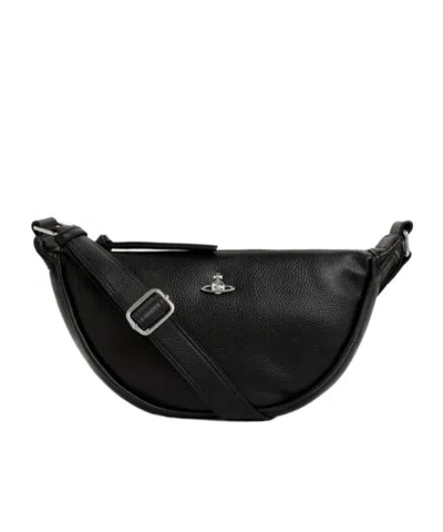 Vivienne Westwood Lacey Crossbody In Black