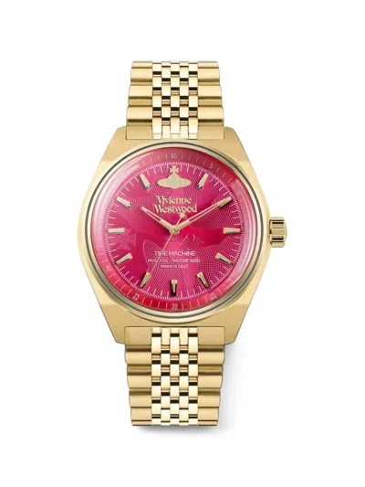 Vivienne Westwood Lady Sydenham Watch Stainless Steel Women In Gold