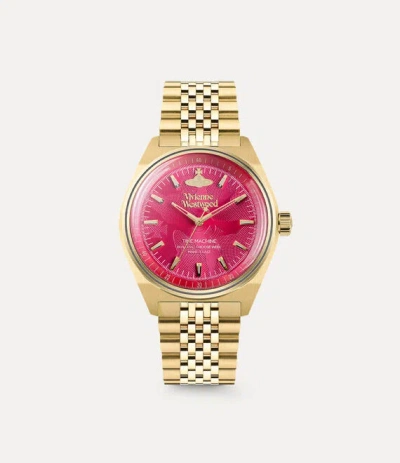 Vivienne Westwood Lady Sydenham Watch Stainless Steel Women In Gold