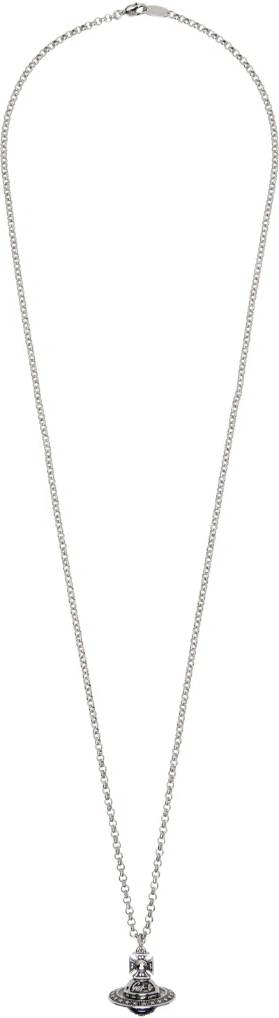 Vivienne Westwood Lancelot Orb Pendant Necklace In Metallic