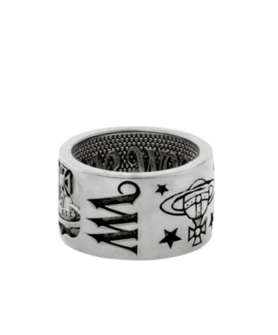 Vivienne Westwood Lancelot Ring In Neutral