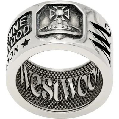 Vivienne Westwood Lancelot Ring In Transparent