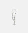 Vivienne Westwood Large Man. Maxima Earrings Silver Men In Silver