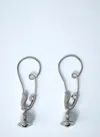 Vivienne Westwood Large Maxima Earrings In Metallic