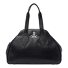 Vivienne Westwood Large Yasmine Shoulder Bag In Black