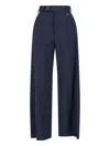 Vivienne Westwood Lauren Wide-leg Tailored Trousers In Blue