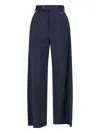 Vivienne Westwood Lauren Wide-leg Tailored Trousers In Blue