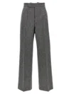 Vivienne Westwood Lauren Trousers In Donegal Tweed In Gray