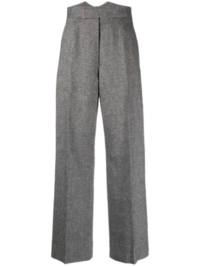Vivienne Westwood Lauren Straight-leg Trousers In Green